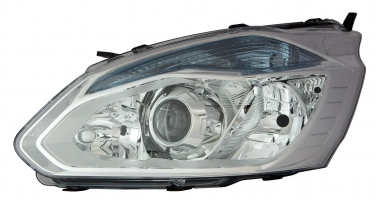 FORD TRANSIT CUSTOM 13-*FARO IZQ CON REGULACION ELECTRICA CON MOTOR (H7/H15/PY21W/H1/W5W)
