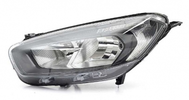 FORD TRANSIT COURIER 2014.02-*FARO IZQ CON REGULACION ELECTRICA INTERIOR NEGRO(H15/H7)