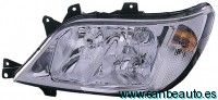 MERCEDES SPRINTER 03-*FARO IZQ CON REGULACION CON AGUJERO ANTINIEBLA