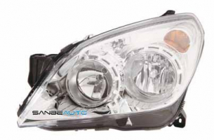 OPEL ASTRA 07-09*FARO IZQ CON REGULAC. ELECTRIC. (INTERIOR CROMADO)