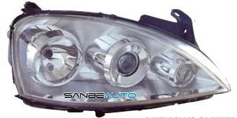 OPEL CORSA 03-*FARO DCH CON REGULACION ELECTRICA (CON LUPA) 