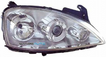 OPEL CORSA 03-*FARO DCH CON REGULAC. ELECTRIC. C/LUPA D2S+H7 (XENON)