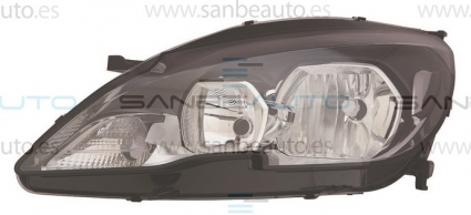 PEUGEOT 308 13-*FARO  IZQ CON REGULACION ELECTRICA H7/HB3