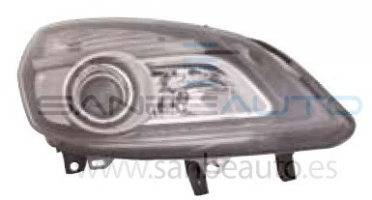 RENAULT SCENIC 05-08*FARO DCH CON REGULACION ELECTRICA INTERIOR NEGRO H7/H1