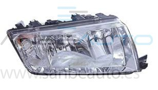 SKODA FABIA 99-*FARO DCH CON REGULACION. ELECTRICO INTERIO  CLARO