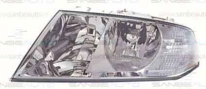 SKODA OCTAVIA 04-*FARO IZQ CON REGULACION ELECTRICA SIN LUPA  H7/H1