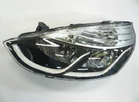 RENAULT CLIO 16-*FARO IZQ CON REGULACION ELECTRICA CON MOTOR INTERIOR BLANCO H7/H1