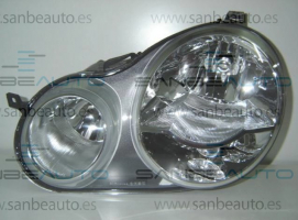 VW POLO 02-*FARO IZQ CON REGULACION  ELECTRICA (TIPO  VALEO) CON MOTOR