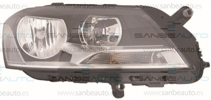 VW PASSAT 10-*FARO DCH CON REGULACION ELECTRICA  CON MOTOR (INTERIOR NEGRO)