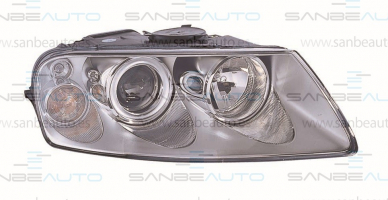 VW TOUAREG 02-*FARO DCH CON REGULACION ELECTRICA CON MOTOR H9/H7