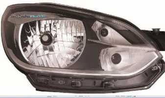 VW UP 12-*FARO DCH CON REGULACION ELECTRICA INTERIOR/INFERIOR GRIS (H4)