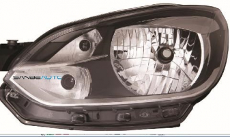 VW UP 12-*FARO IZQ CON REGULACION ELECTRICA INTERIOR/INFERIOR GRIS (H4)