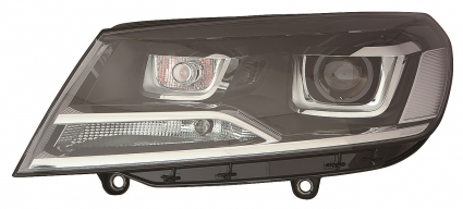VW TOUAREG 09.14-*FARO IZQ CON REGULACION ELECTRICA C/MOT(D8S/W21/5W/PWY24W)