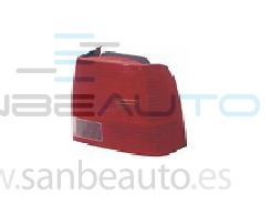 VW PASSAT 96-*PILOTO TRASERO DCH(ROJO/BLANCO)