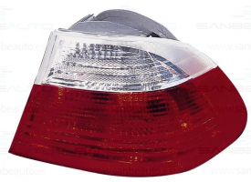 BMW E46 2P 98-*PILOTO TRASERA  DCH(BLANCO Y ROJO )