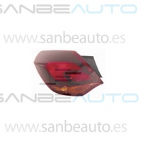 OPEL ASTRA 09-*PILOTO TRASERO IZQ 3/5 PUERTAS (ROJO/NEGRO)