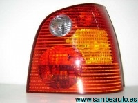 VW POLO 02-*PILOTO TRASERO  DCH(ROJO+AMA)