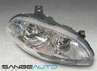 FIAT NUOVA CROMA 6/05-*FARO H1/H7 CON REGULACION ELECTRICA DCH (MAGNETI MARELLI)
