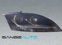 AUDI TT 06-*FARO H7/H7 CON REGULACION ELECTRICA ARO CROMADO DCH MAGNETI MARELLI