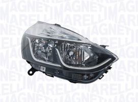 RENAULT CLIO IV 2016.07-*FARO DCH CON REGULACION ELECTRICA (INTERIOR CROMADO) H7/H1 MAGNETI MARELLI