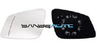 BMW S/5 F10 10-*CRISTAL RETROVISOR IZQ TERMICO ASFERICO