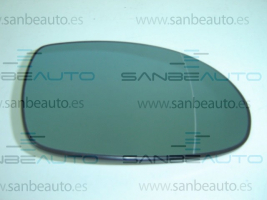 CITROEN C5 00-*CRISTAL ESPEJO DCH CON SOPORTE ASFERICO AZULADO TERMICO