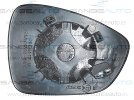 CITROEN DS5 12-* CRISTAL RETROVISOR DCH AZULADO CONVEXO TERMICO