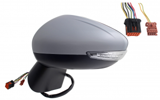 CITROEN C3 AIRCROSS 2017.06-*RETROVISOR IZQ ELECTRICO CALEFACTADO PARA PINTAR ABATIBLE ELECTRICAMENTE CON PILOTO CON LUZ DE CORTESIA 8PIN