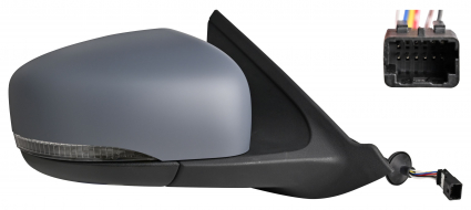 DACIA SPRING 2021.03-*RETROVISOR DCH ELECTRICO PARA PINTAR CON SENSOR CON PILOTO CONVEXO 7PIN