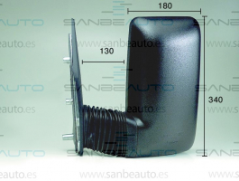 IVECO DAILY 00-*ESPEJO MANUAL IZQ BRAZO MEDIO