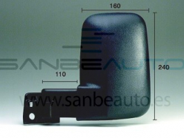 FORD TRANSIT 86-*ESPEJO MANUAL IZQ