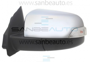 FORD RANGER 13-*RETROVISOR IZQ ELECTRICO CROMADO ABATIBLE ELECTRICAMENTE CONVEXO