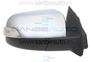 FORD RANGER 13-*RETROVISOR DCH ELECTRICO CROMADO CON PILOTO ABATIBLE ELECTRICAMENTE CONVEXO