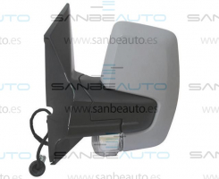 FORD TRANSIT CUSTOM 13-*RETROVISOR IZQ ELECTRICO CALEFACTADO CONV PARA PINTAR CON PILOTO 6PIN
