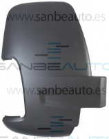 FORD TRANSIT 14-*CARCASA RETROVISOR DCH NEGRA