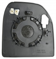 TRANSIT CUSTOM 2023.10-*CRISTAL RETROVISOR SUPERIOR IZQ TERMICO CONVEXO