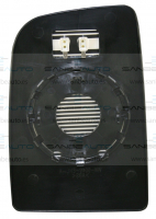 MERCEDES SPRINTER 06-09*CRISTAL RETROVISOR DCH SUPERIOR CALEFACTADO CONVEXO (SOPORTE REDONDO)
