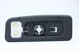 MERCEDES SPRINTER 09-*CRISTAL RETROVISOR DCH INFERIOR CALEFACTADO CONVEXO(REDONDO)