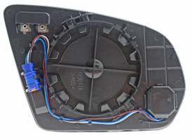 MERCEDES C W205 14-*CRISTAL RETROVISOR IZQ CALEFACTADO ASFERICO CON SENSOR ANGULO MUERTO