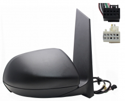 MERCEDES VITO 15-*RETROVISOR DCH COMPLETO ELECTRICO CALEFACTADO NEGRO ASFERICO 6+2PIN