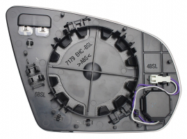 MERCEDES B W247 2018.10-*CRISTAL RETROVISOR DCH ASFERICO TERMICO CON SENSOR ANGULO MUERTO 4PINS