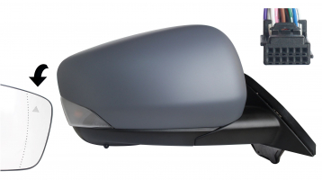MERCEDES CITAN/KANG/TOWNST 21-*RETROVISOR DCH CON REGULACION ELECTRICA TERMICO ABATIBLE ELECTRICAMENTE CON PILOTO CON SENSOR DE TEMPERATURA ASFERICO PARA PINTAR CON SENSOR ANGULO MUERTO 12PIN(VAN)
