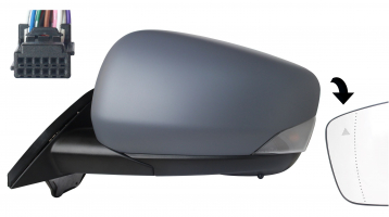 MERCEDES CITAN/KANG/TOWNST 21-*RETROVISOR IZQ CON REGULACION ELECTRICA TERMICO ABATIBLE ELECTRICAMENTE CON PILOTO ASFERICO PARA PINTAR CON SENSOR ANGULO MUERTO 10PIN(VAN)
