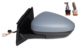 OPEL GRANDLAND X 2017.06-*RETROVISOR IZQ ELECTRICO PARA PINTAR CONVEXO CALEFACTADO 5 PIN