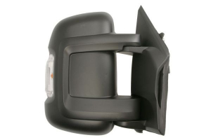 OPEL MOVANO C 2021.12-*RETROVISOR DCH ELECTRICO CALEFACTADO ABATIBLE ELECTRICAMENTE CON PILOTO(WY16W)NEGRO SENSOR ANGULO MUERTO CONVEXO 8+4PIN