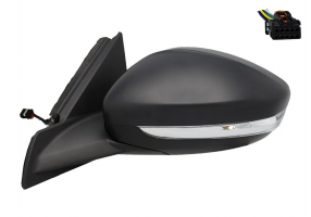 PEUGEOT 208/CORSA 2019.11-* RETROVISOR IZQ ELECTRICO PARA PINTAR CON PILOTO WY5W CONVEXO 6PIN
