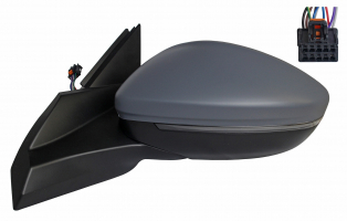  PEUGEOT 2008 2019.08- *  RETROVISOR IZQ ELECTRICO PARA PINTAR ABATIBLE ELECTRICAMENTE TERMICO CON PILOTO  CON LUZ DE CORTESIA 10PIN