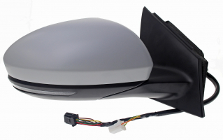 RENAULT MEGANE 16-*RETROVISOR DCH ELECTRICO CALEFACTADO PARA PINTAR CON PILOTO CON SENSOR CONVEXO 9PIN