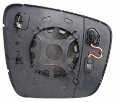 RENAULT KANGOO 2021.06-/CITAN 2021.09-*CRISTAL RETROVISOR IZQ ASFERICO TERMICO CON ANGULO MUERTO 2PINS