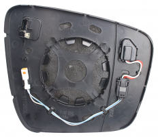 RENAULT EXPRESS 2021.06-*CRISTAL RETROVISOR IZQ CONVEXO TERMICO ANGULO MUERTO 2PIN